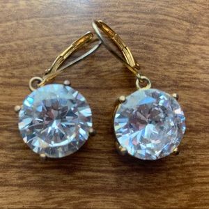 Betsey Johnson diamond earrings
